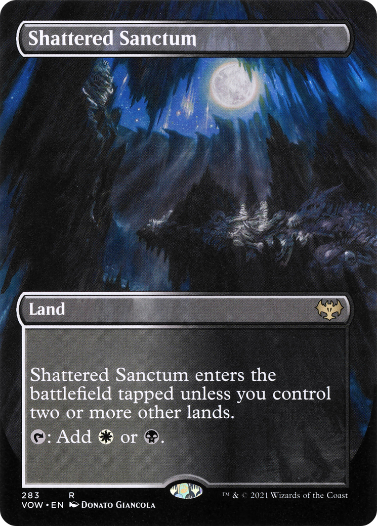 Shattered Sanctum (VOW-283) (Borderless)