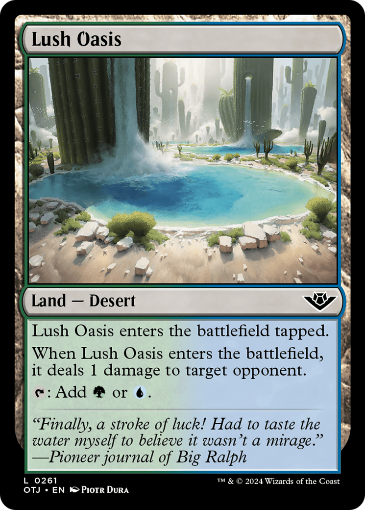 Lush Oasis (OTJ-261) (Foil)