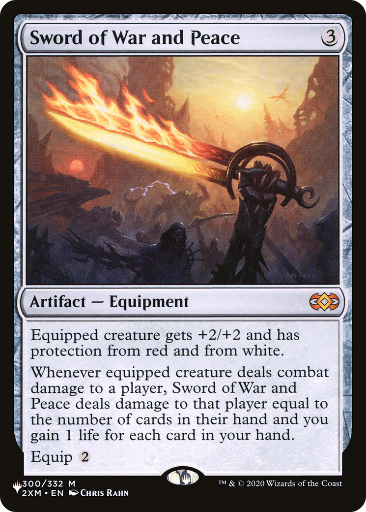 Sword of War and Peace (LIST-2XM-300)