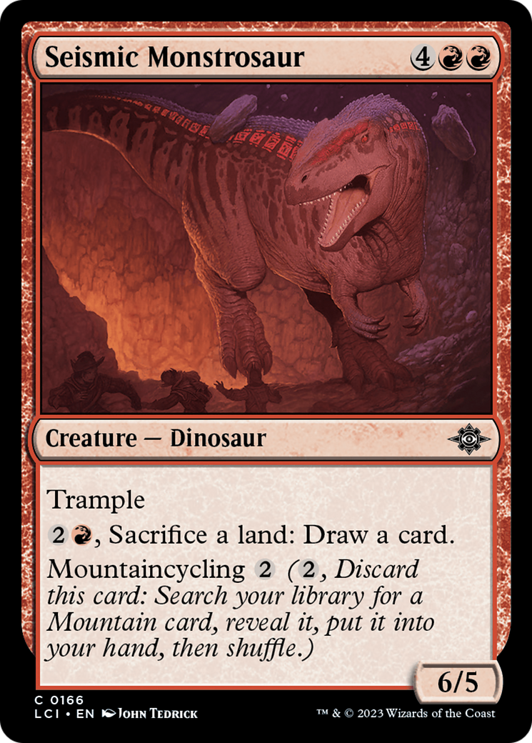 Seismic Monstrosaur (LCI-166) (Foil)
