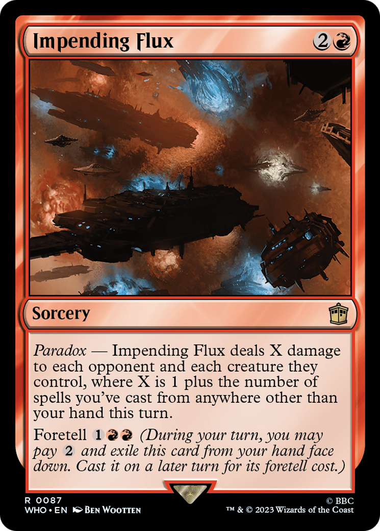 Impending Flux (WHO-087) (Foil)