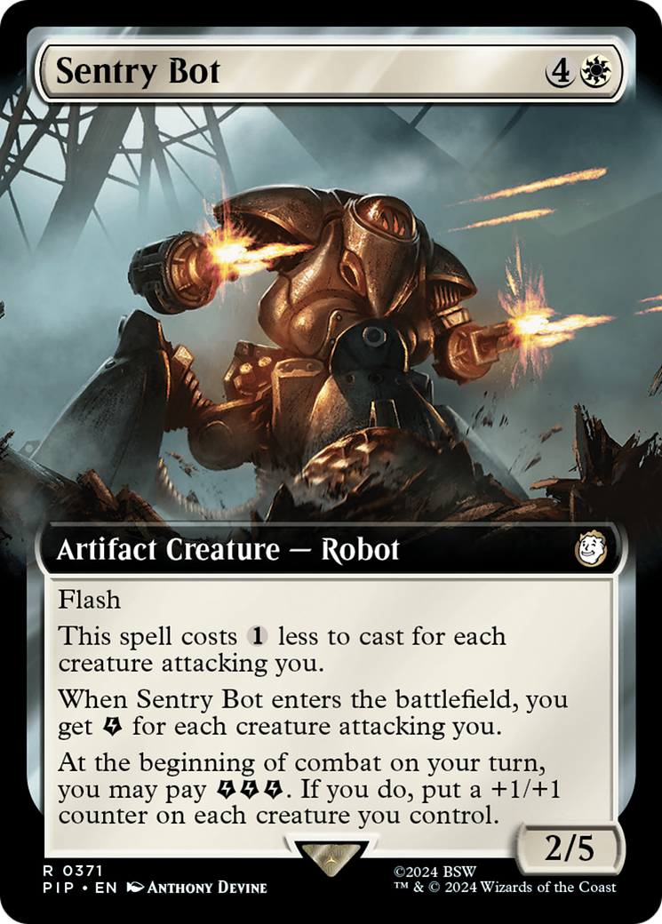 Sentry Bot (PIP-371) (Extended Art)
