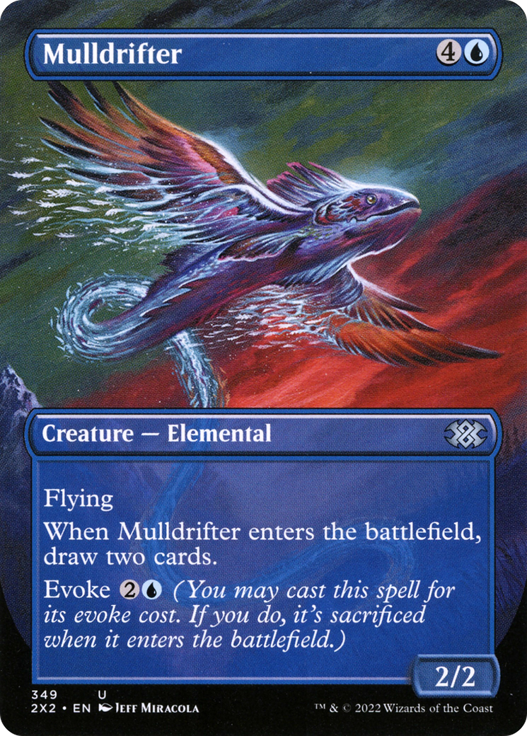 Mulldrifter (2X2-349) (Borderless) (Foil)