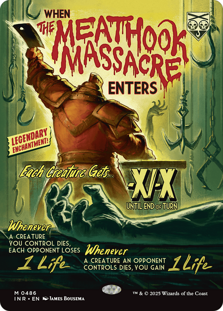 The Meathook Massacre (INR-486) (Showcase) (Borderless) (Foil)