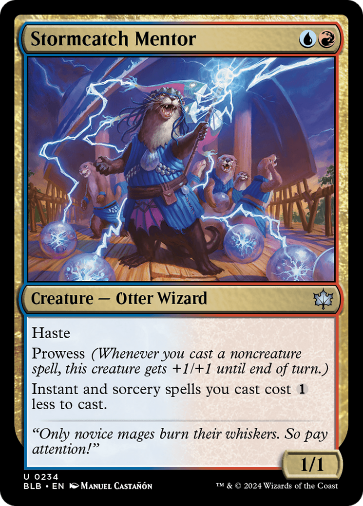 Stormcatch Mentor (BLB-234) (Foil)