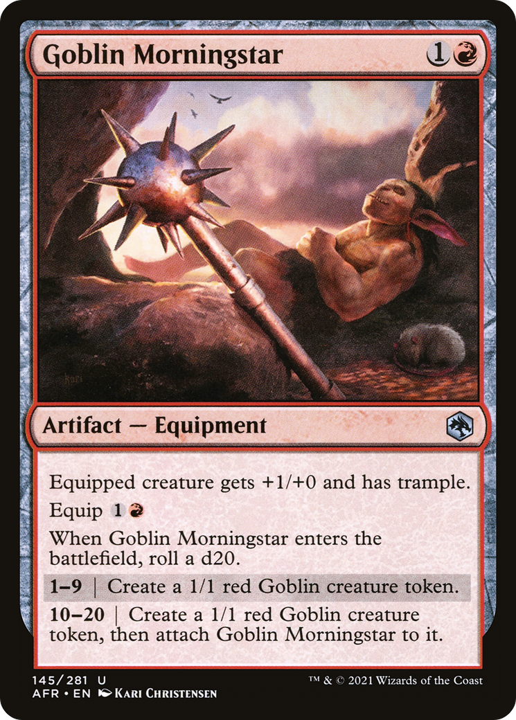 Goblin Morningstar (AFR-145)