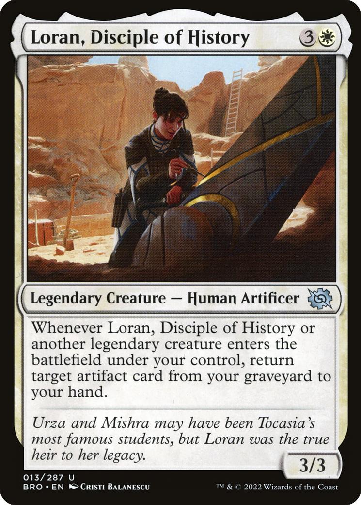 Loran, Disciple of History (BRO-013)