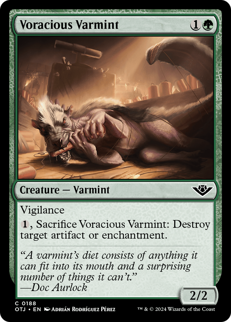 Voracious Varmint (OTJ-188) (Foil)