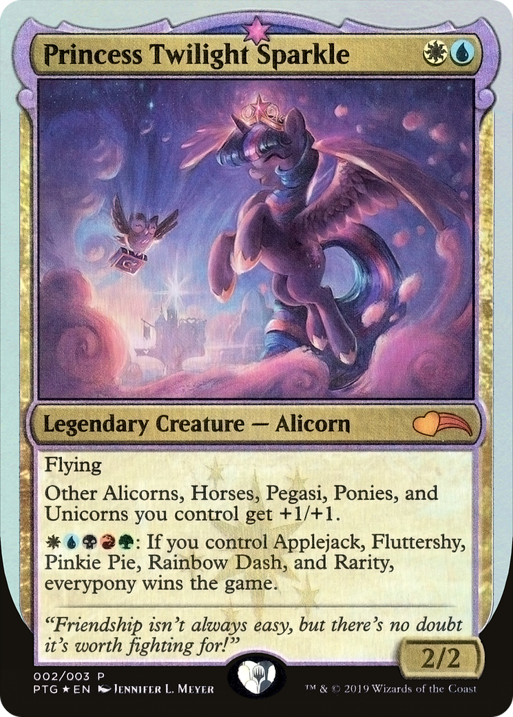 Princess Twilight Sparkle (PTG-002) (Foil)