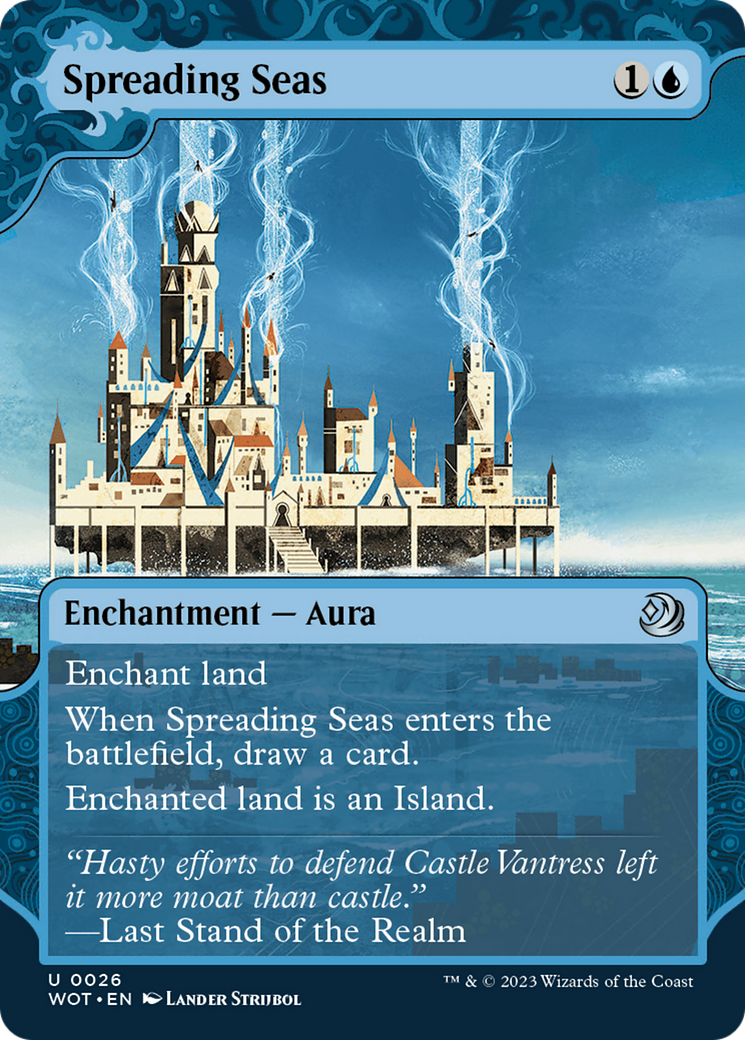 Spreading Seas (WOT-026) (Showcase) (Borderless)