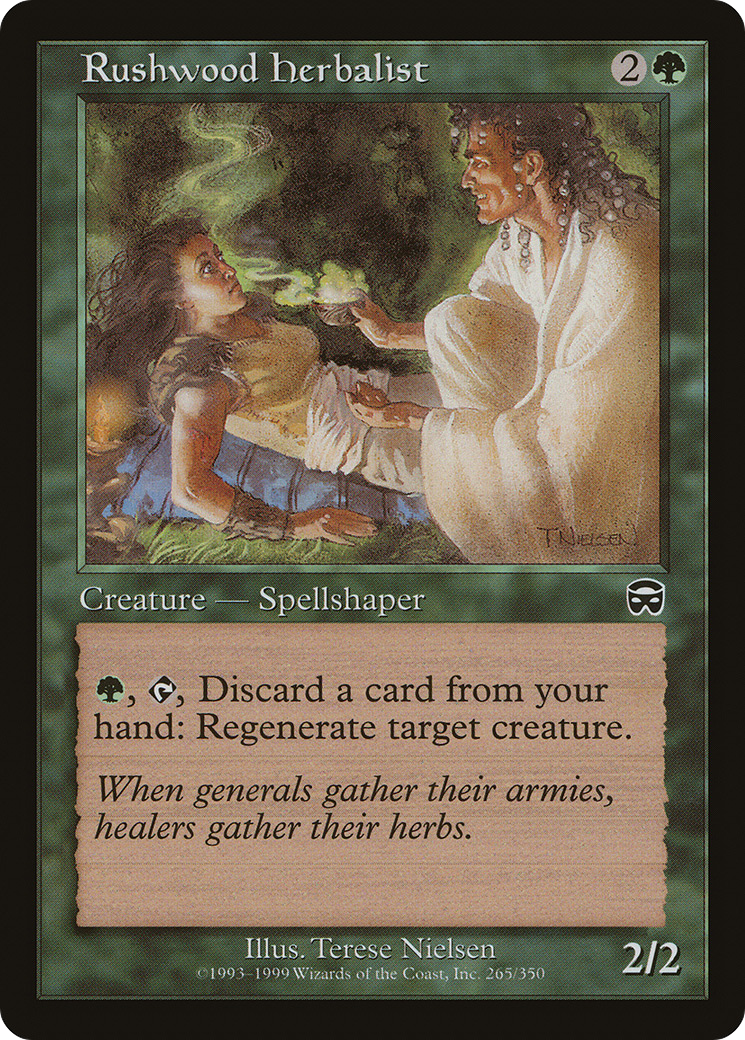 Rushwood Herbalist (MMQ-265) (Foil)