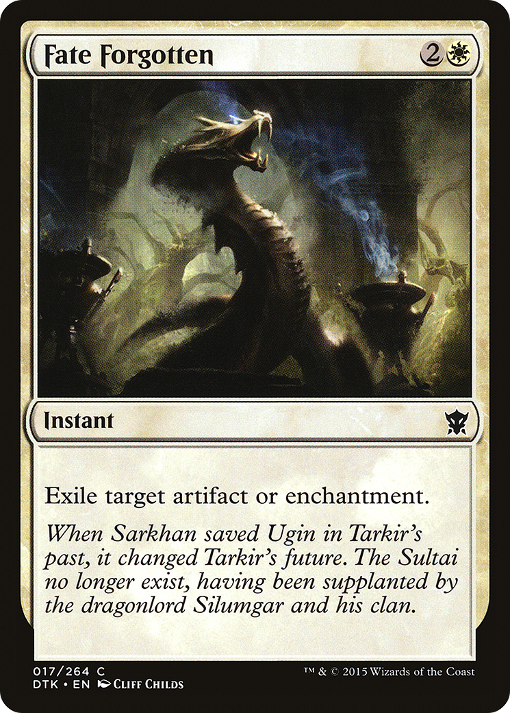 Fate Forgotten (DTK-017) (Foil)