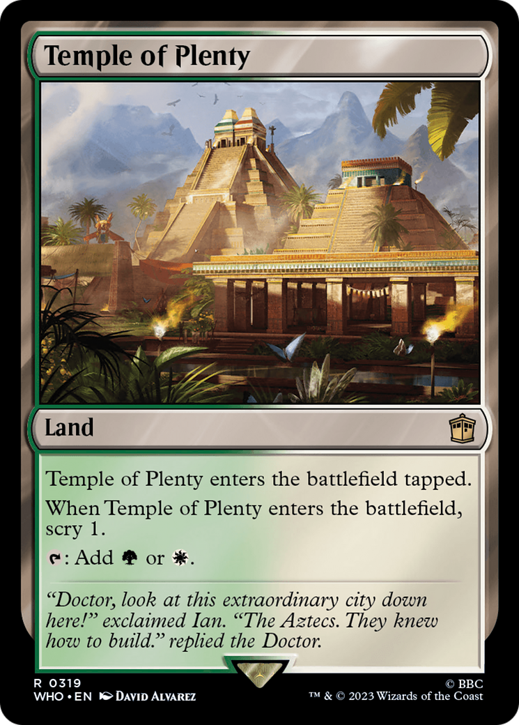 Temple of Plenty (WHO-319) (Foil)