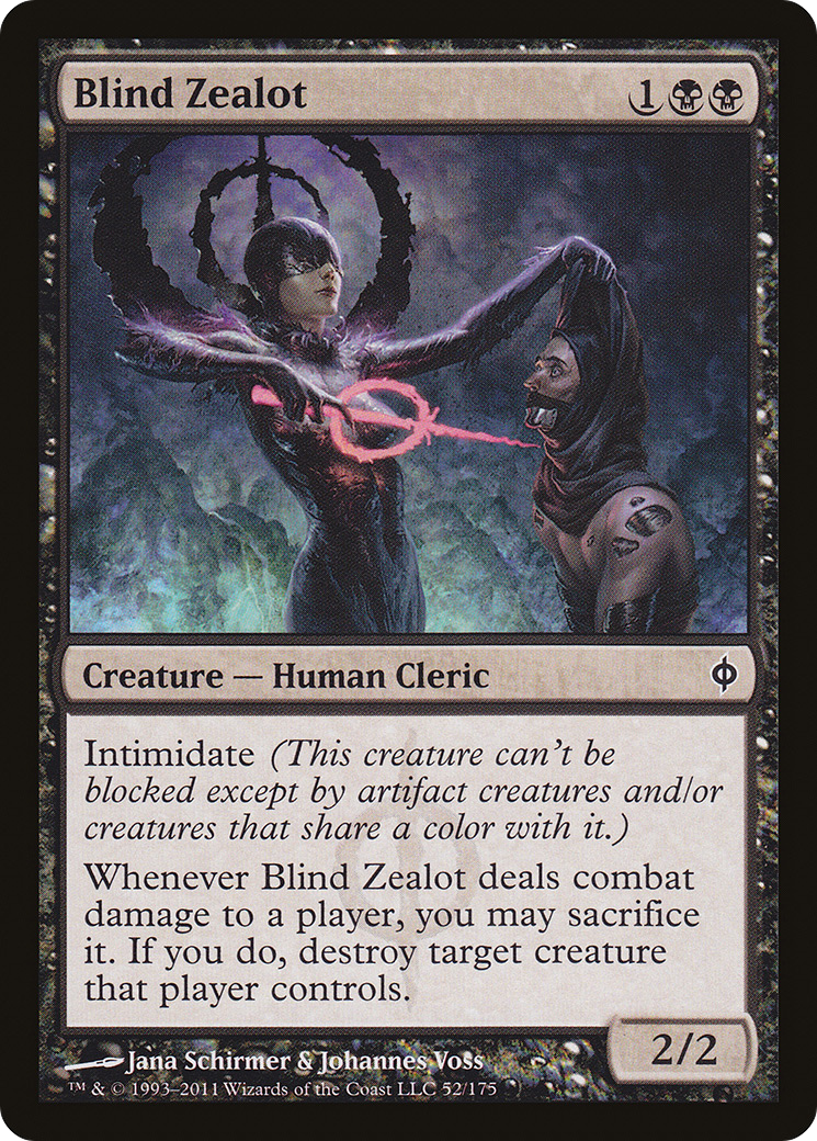 Blind Zealot (NPH-052) (Foil)