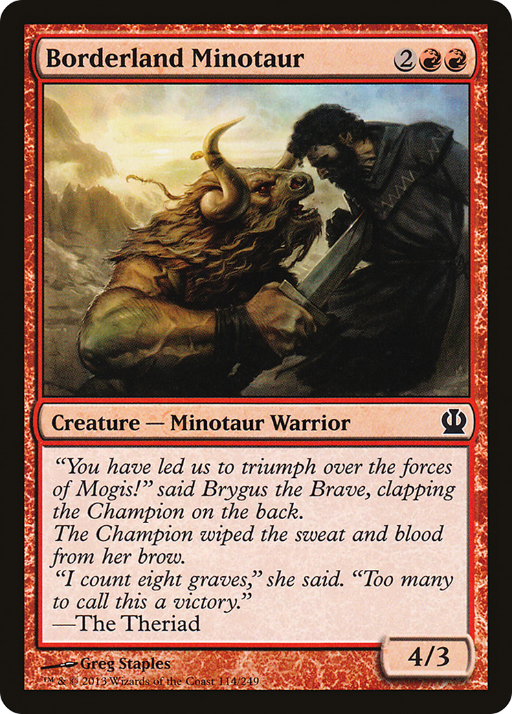 Borderland Minotaur (THS-114)