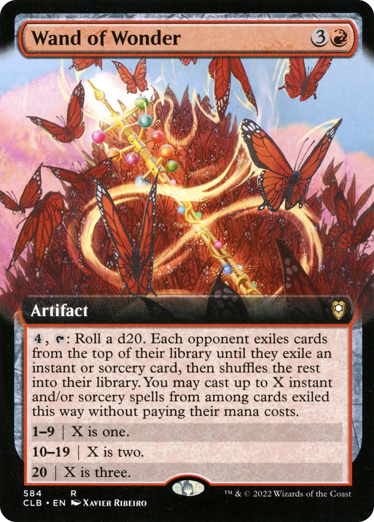 Wand of Wonder (CLB-584) (Extended Art)