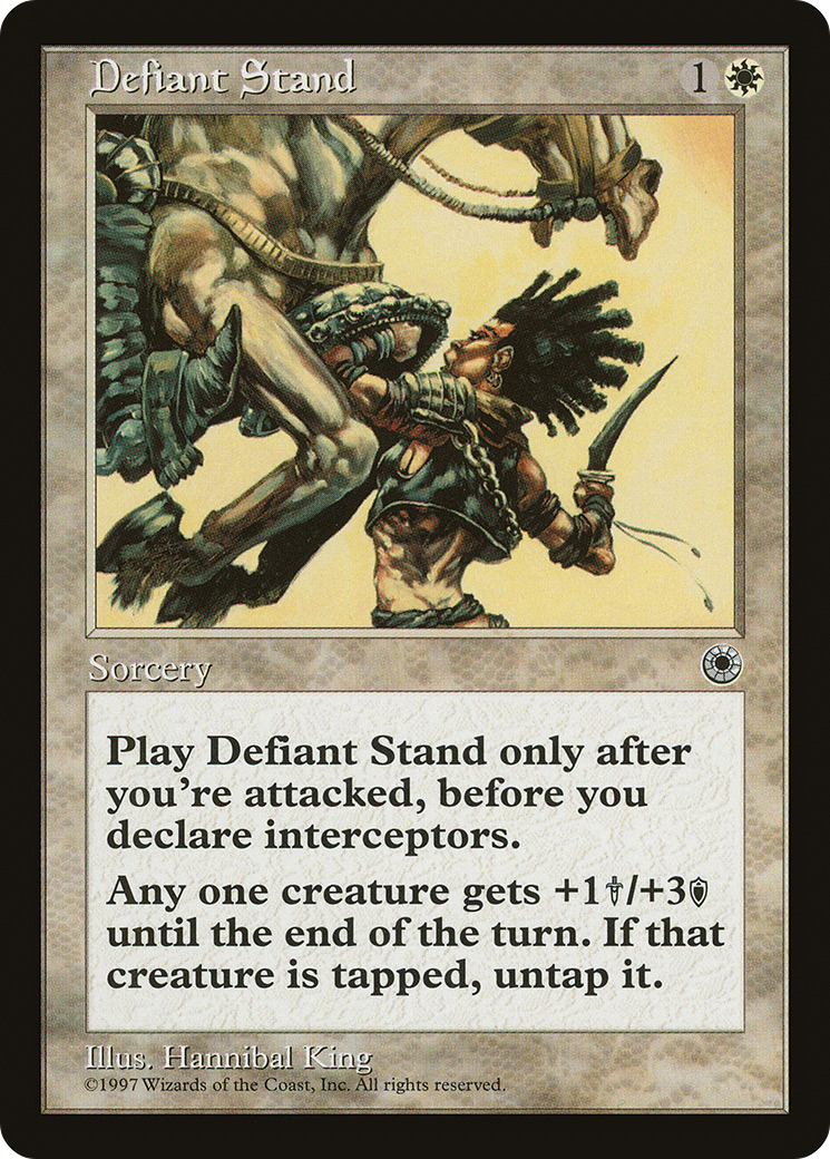 Defiant Stand (POR-012)