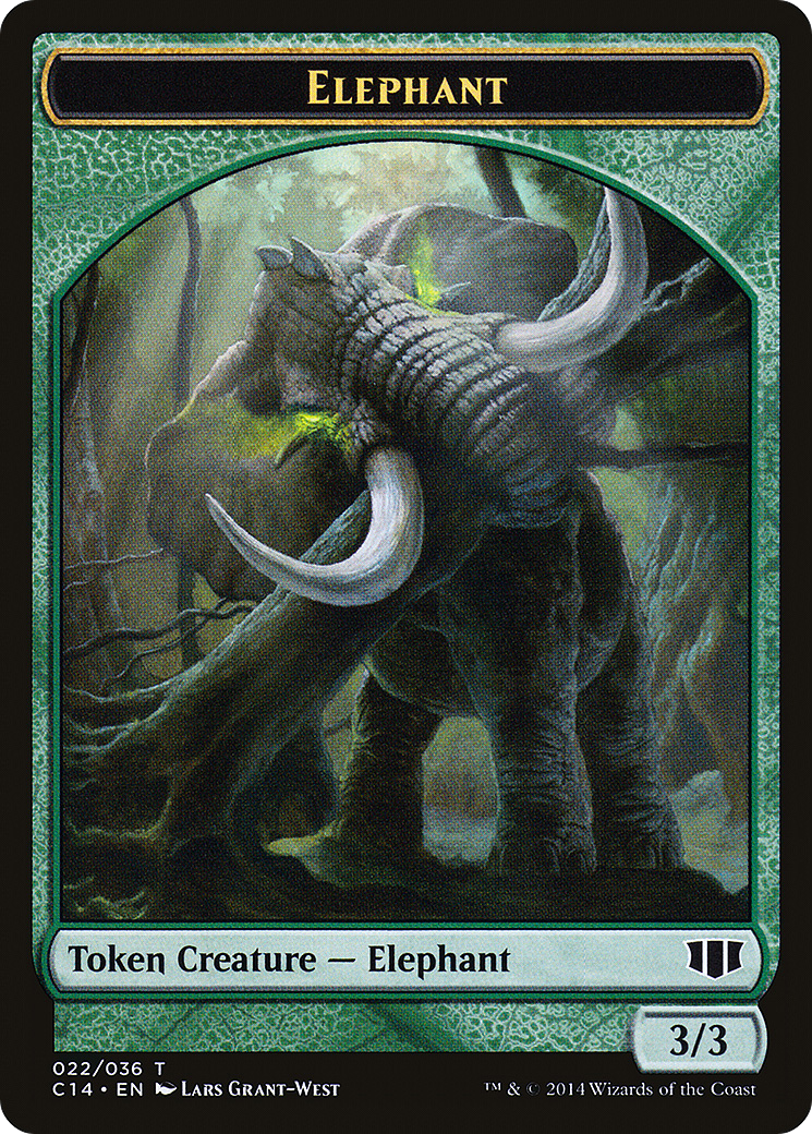 Elephant Token (C14-22 // 24)