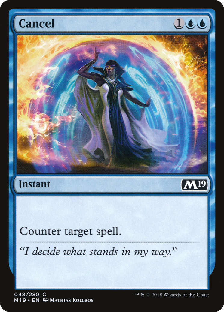 Cancel (M19-048) (Foil)