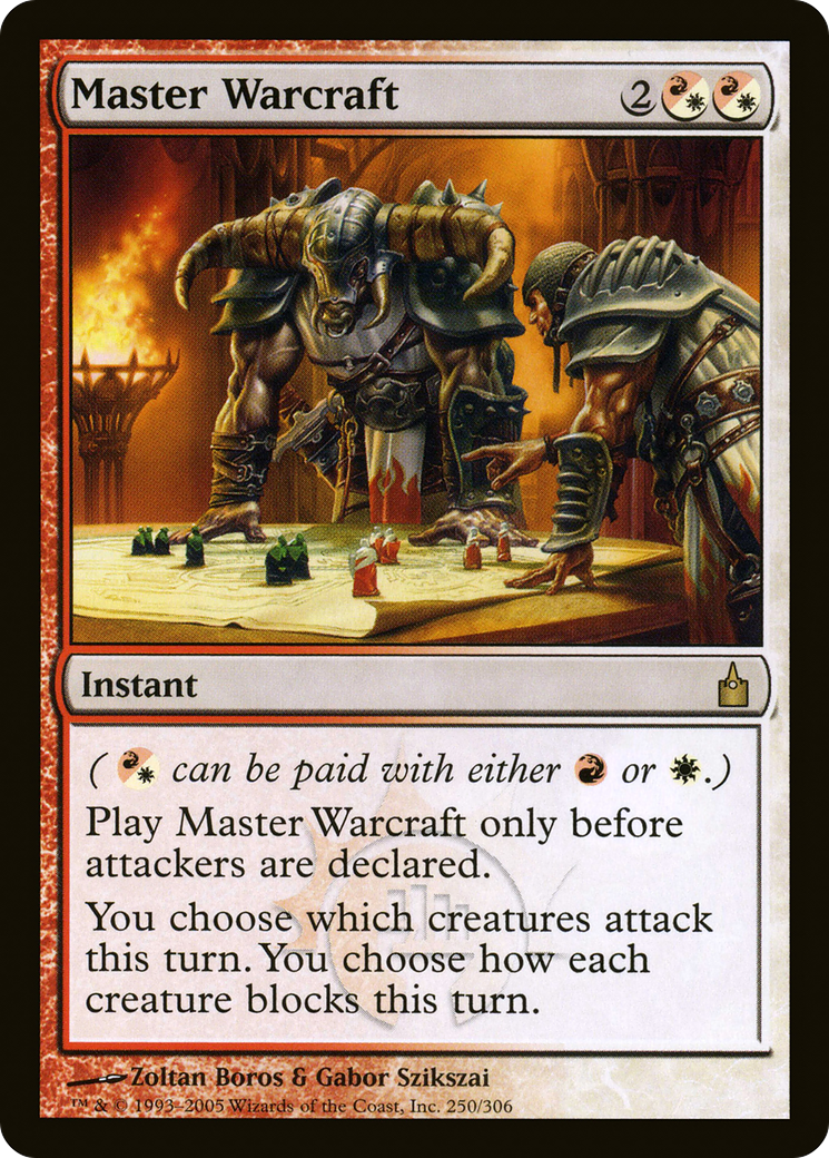 Master Warcraft (RAV-250) (Foil)