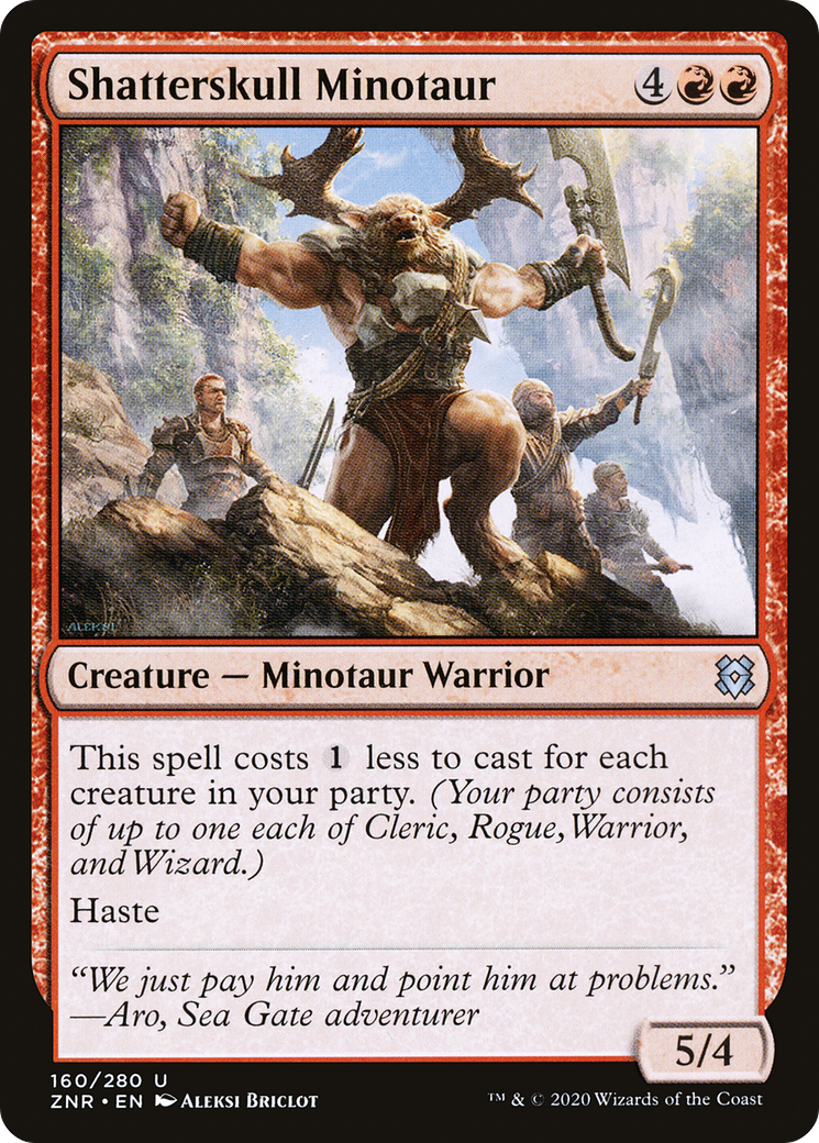 Shatterskull Minotaur (ZNR-160)