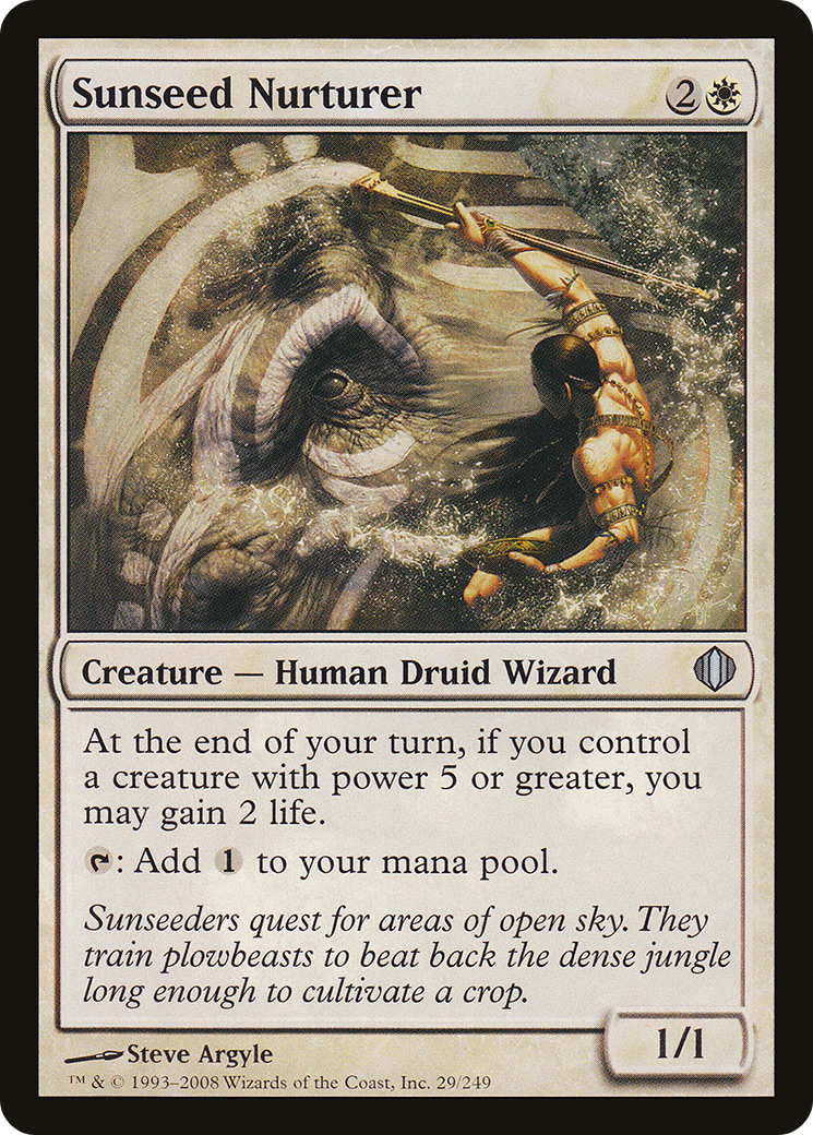 Sunseed Nurturer (ALA-029) (Foil)