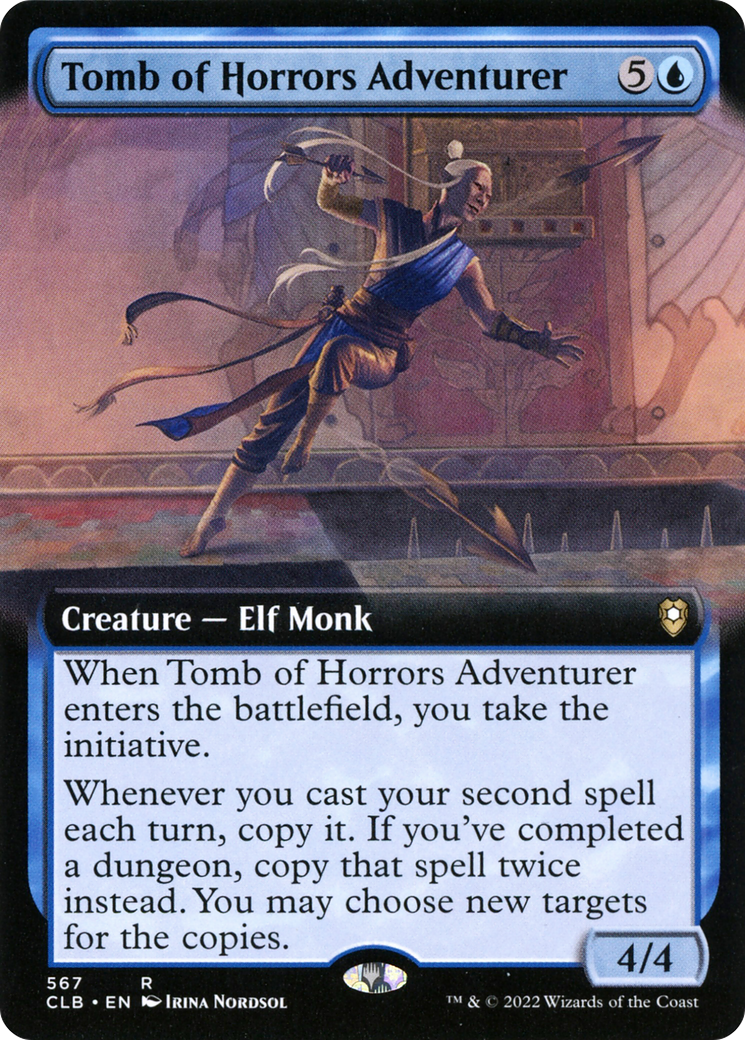 Tomb of Horrors Adventurer (CLB-567) (Extended Art) (Foil)