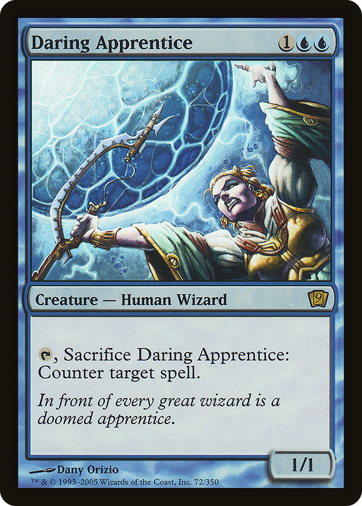 Daring Apprentice (9ED-072★) (Foil)