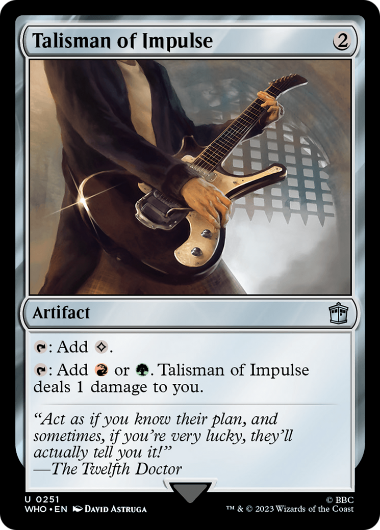 Talisman of Impulse (WHO-251) (Foil)