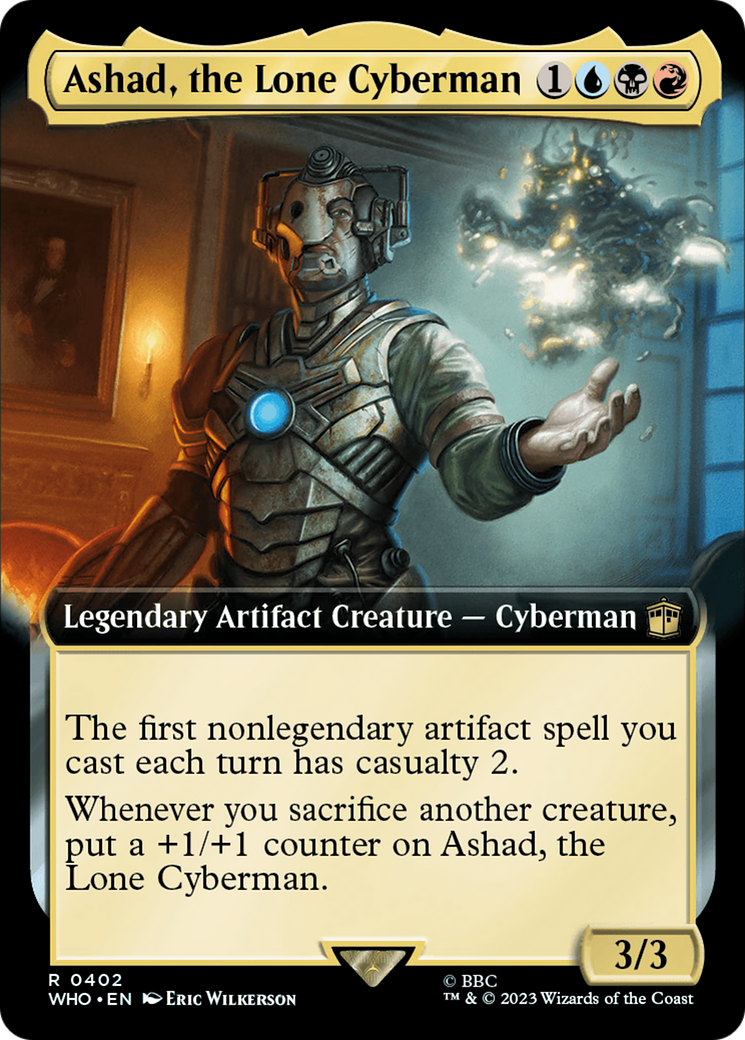 Ashad, the Lone Cyberman (WHO-402) (Extended Art)