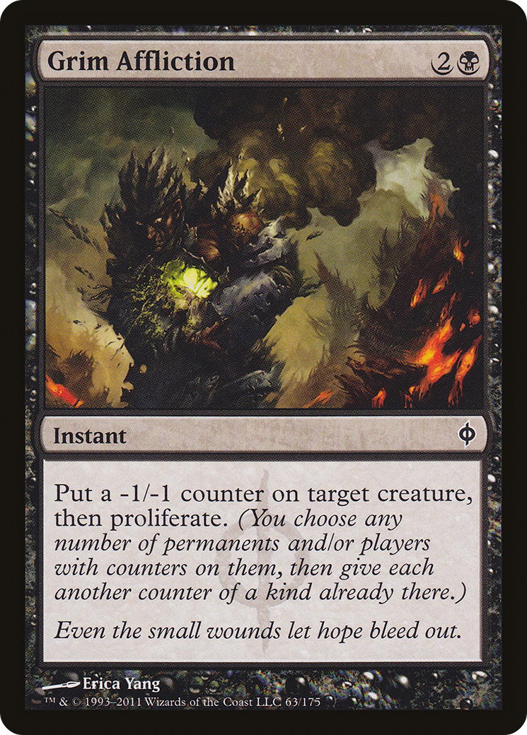 Grim Affliction (NPH-063) (Foil)
