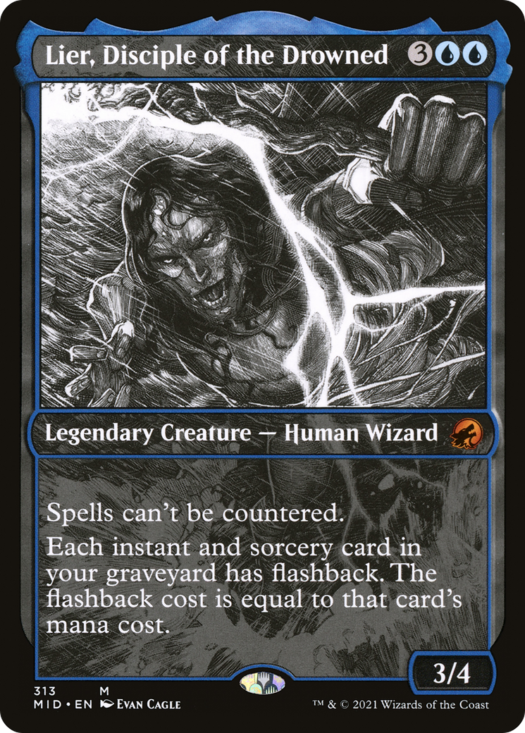 Lier, Disciple of the Drowned (MID-313) (Showcase)