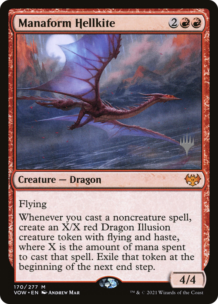 Manaform Hellkite (PPNEO-170P) (Foil)