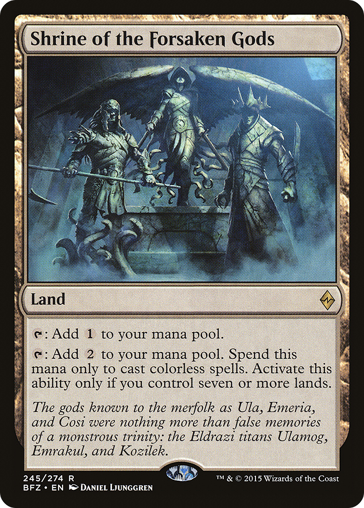 Shrine of the Forsaken Gods (BFZ-245)