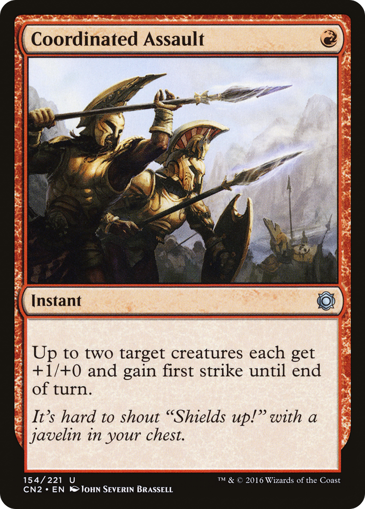 Coordinated Assault (CN2-154) (Foil)