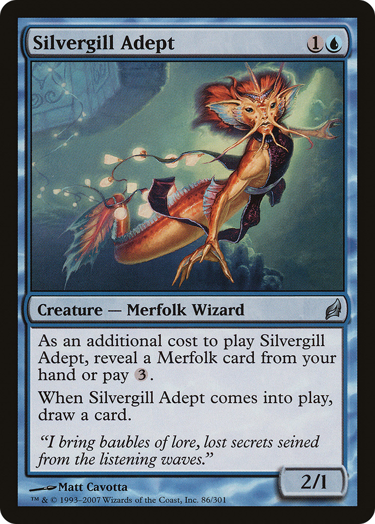 Silvergill Adept (LRW-086) (Foil)