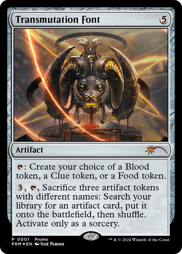 Transmutation Font (PW24-011) (Foil)