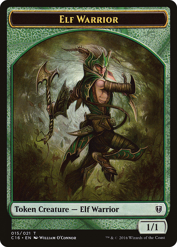 Elf Warrior Token (C16-015)