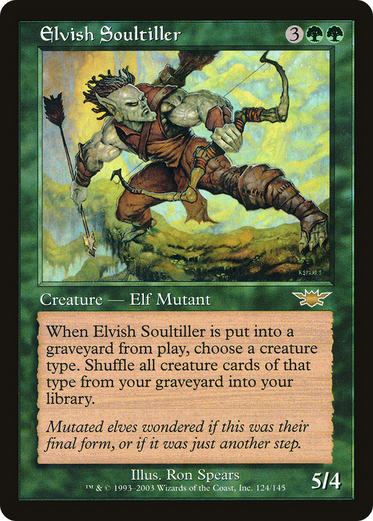 Elvish Soultiller (LGN-124) (Foil)
