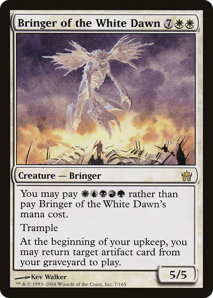 Bringer of the White Dawn (5DN-007) (Foil)