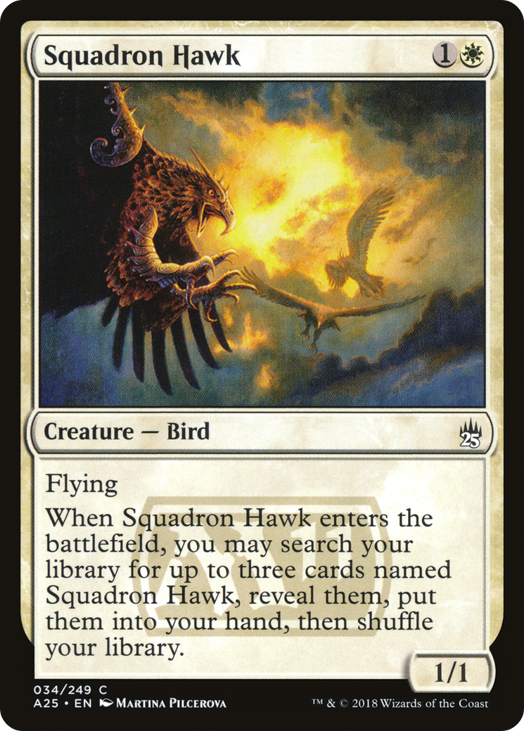 Squadron Hawk (A25-034) (Foil)