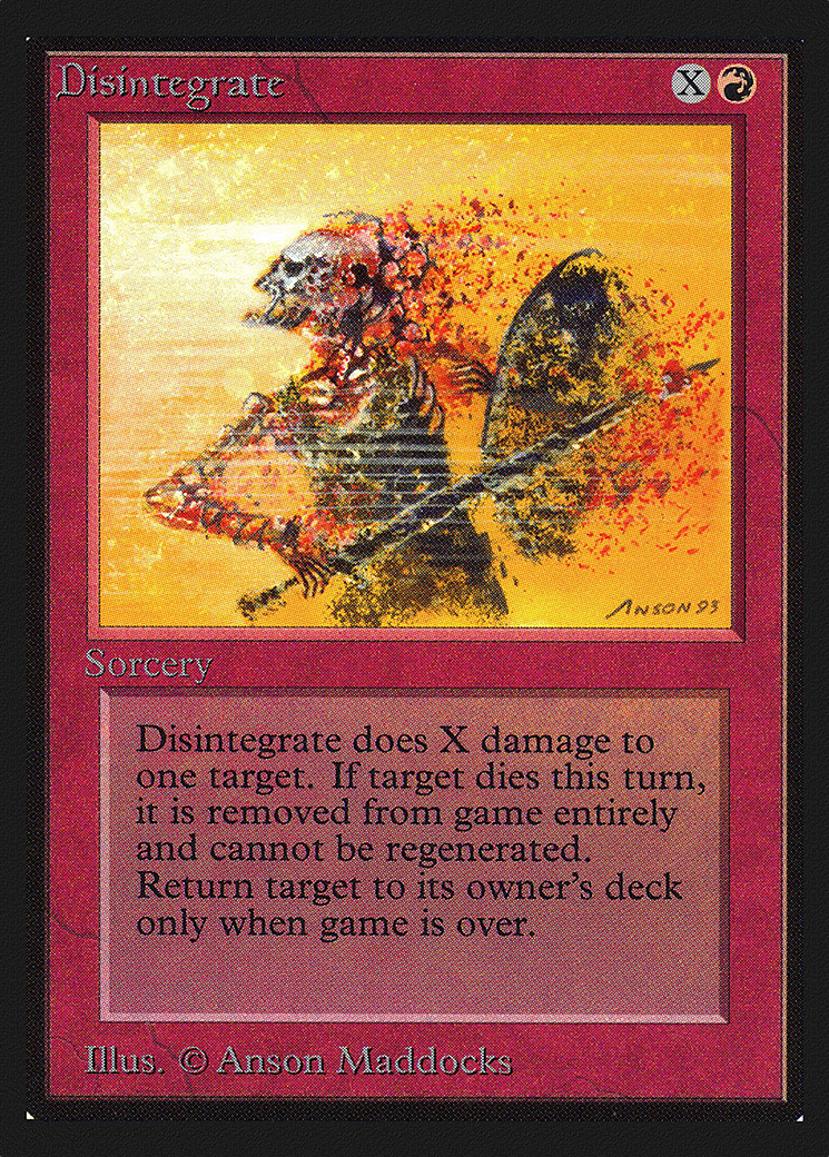 Disintegrate (CED-141)