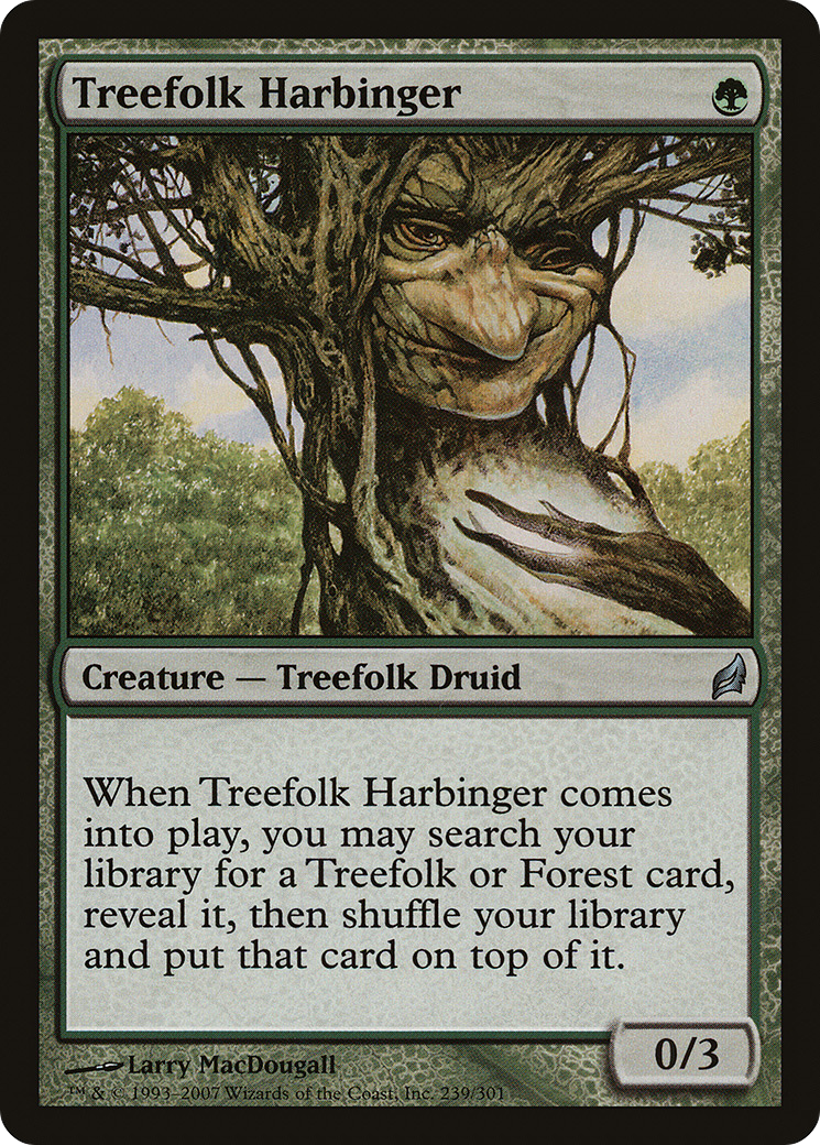 Treefolk Harbinger (LRW-239) (Foil)