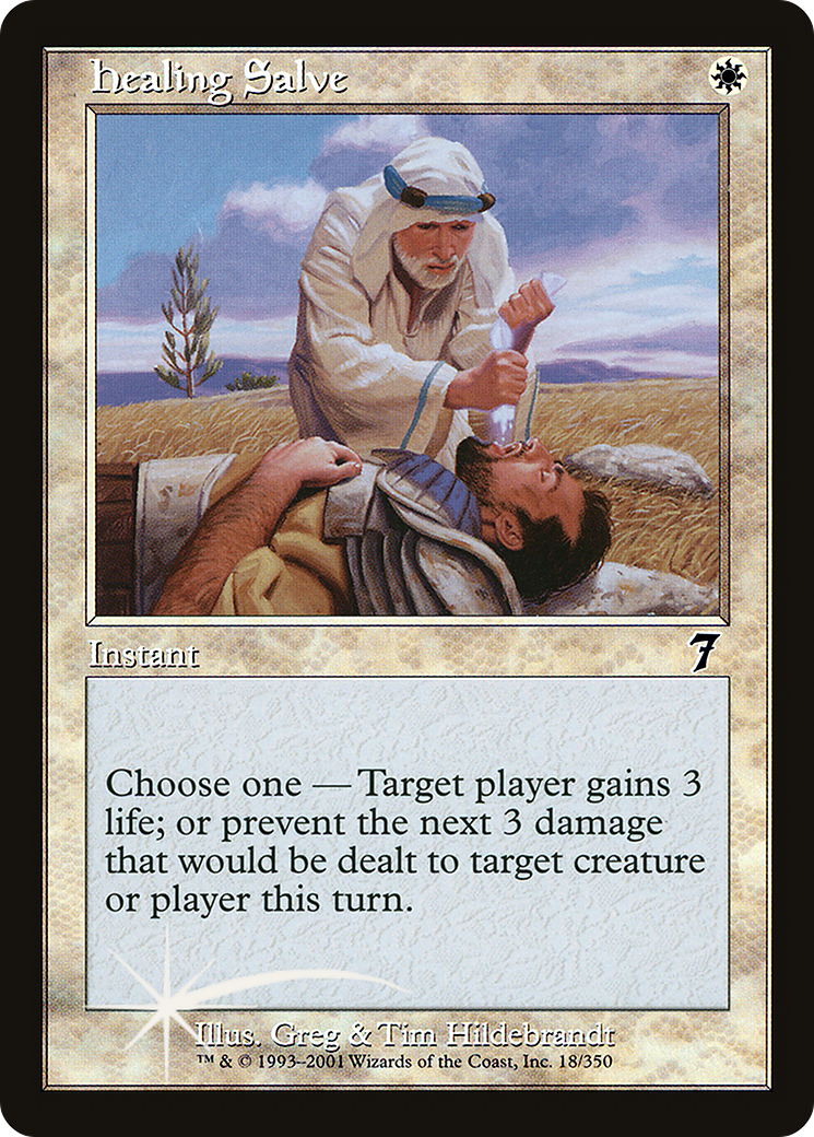 Healing Salve (7ED-018★) (Foil)