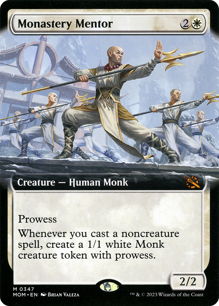 Monastery Mentor (MOM-347) (Extended Art)