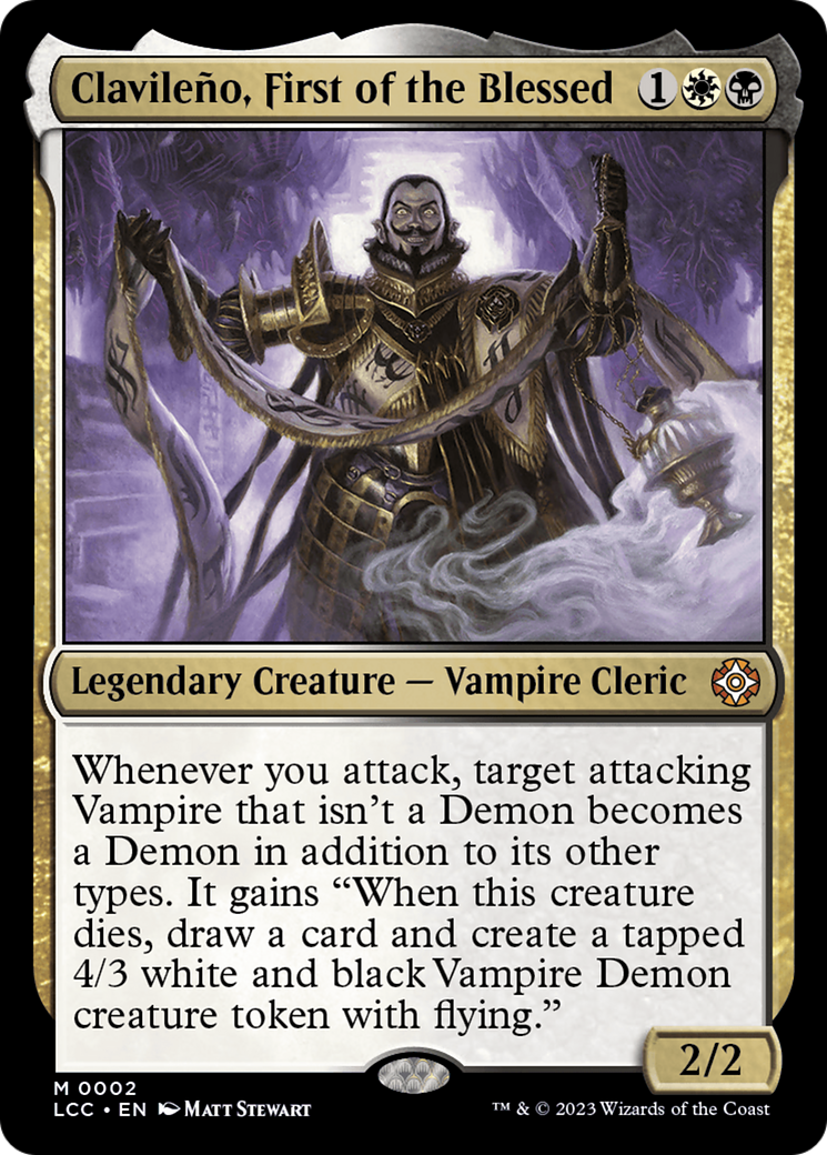 Clavileño, First of the Blessed (LCC-002) (Foil)