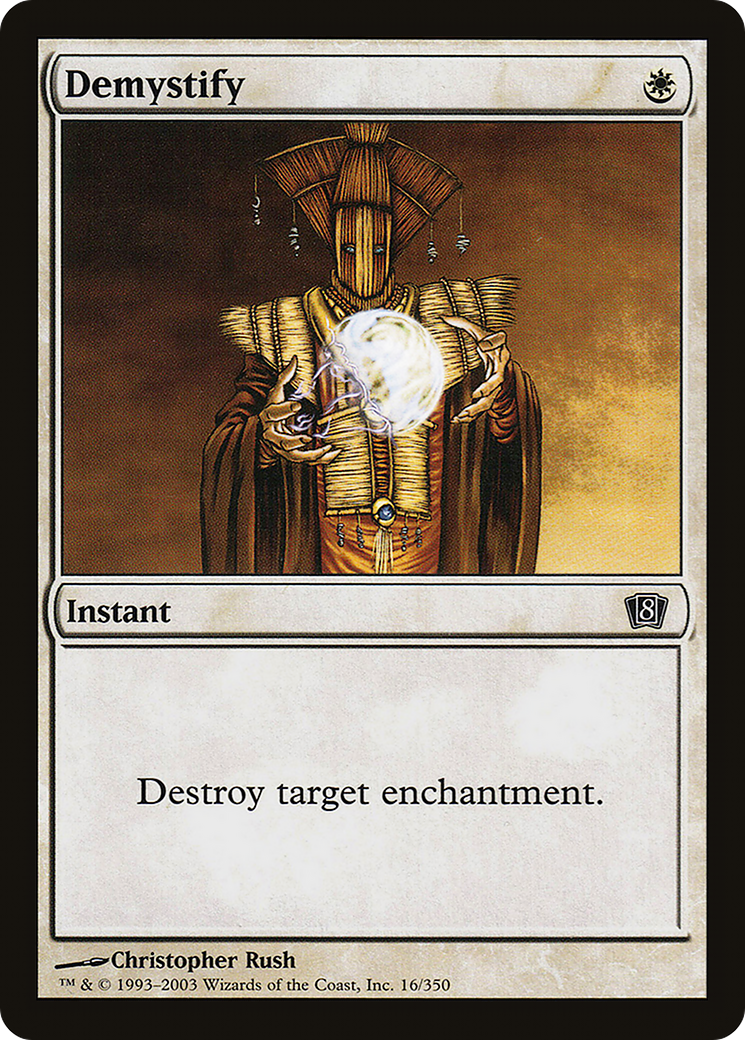 Demystify (8ED-016★) (Foil)