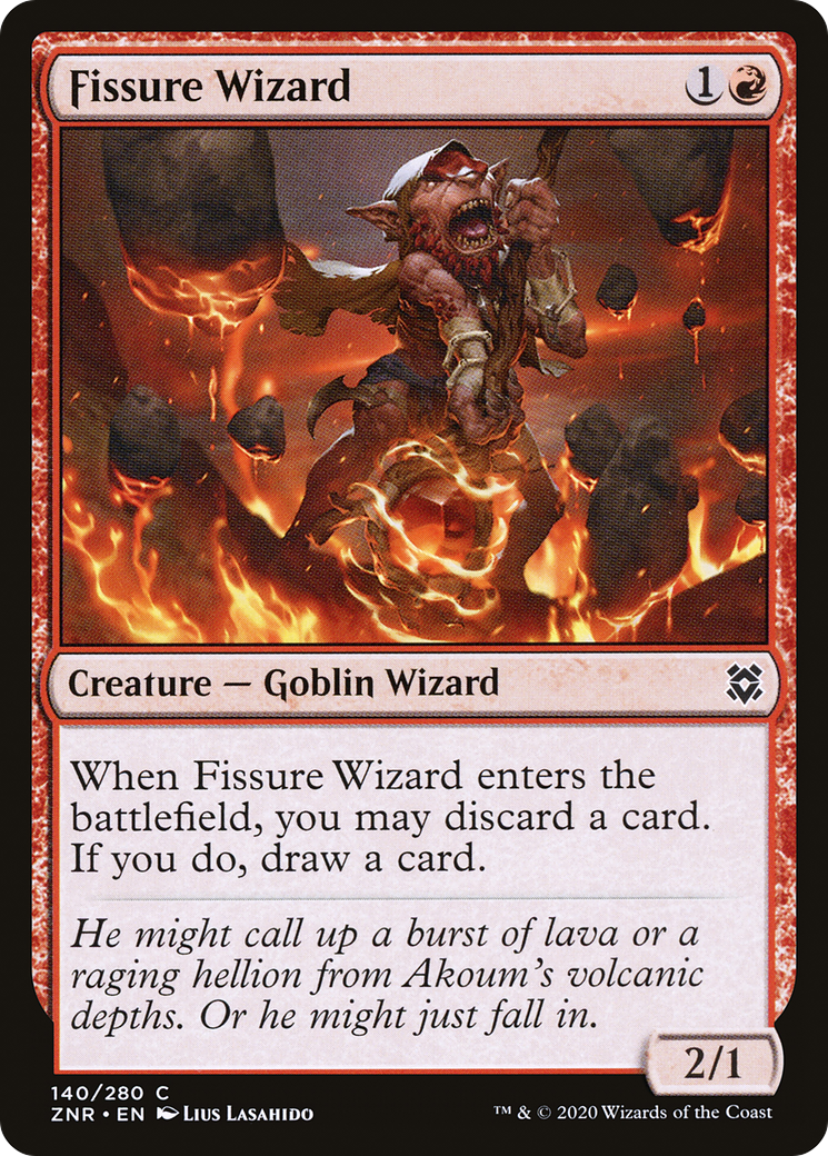 Fissure Wizard (ZNR-140) (Foil)
