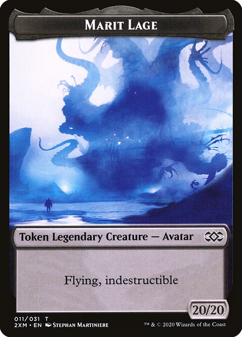 Demon // Marit Lage Double-Sided Token (2XM-9 // 11) (Foil)
