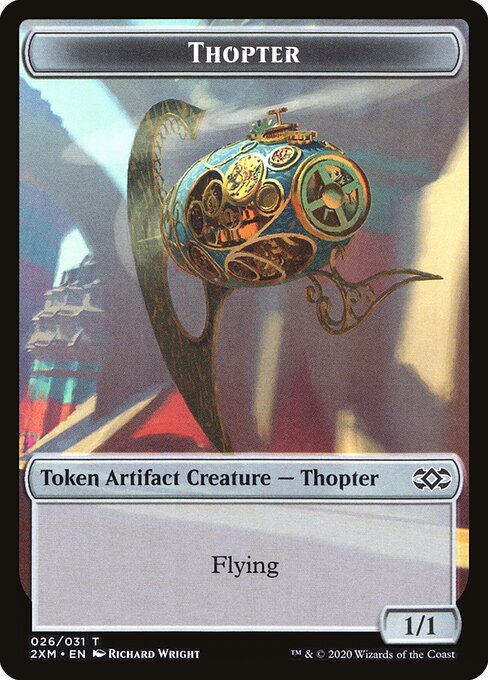 Squirrel // Thopter (026) Double-Sided Token (2XM-18 // 26) (Foil)